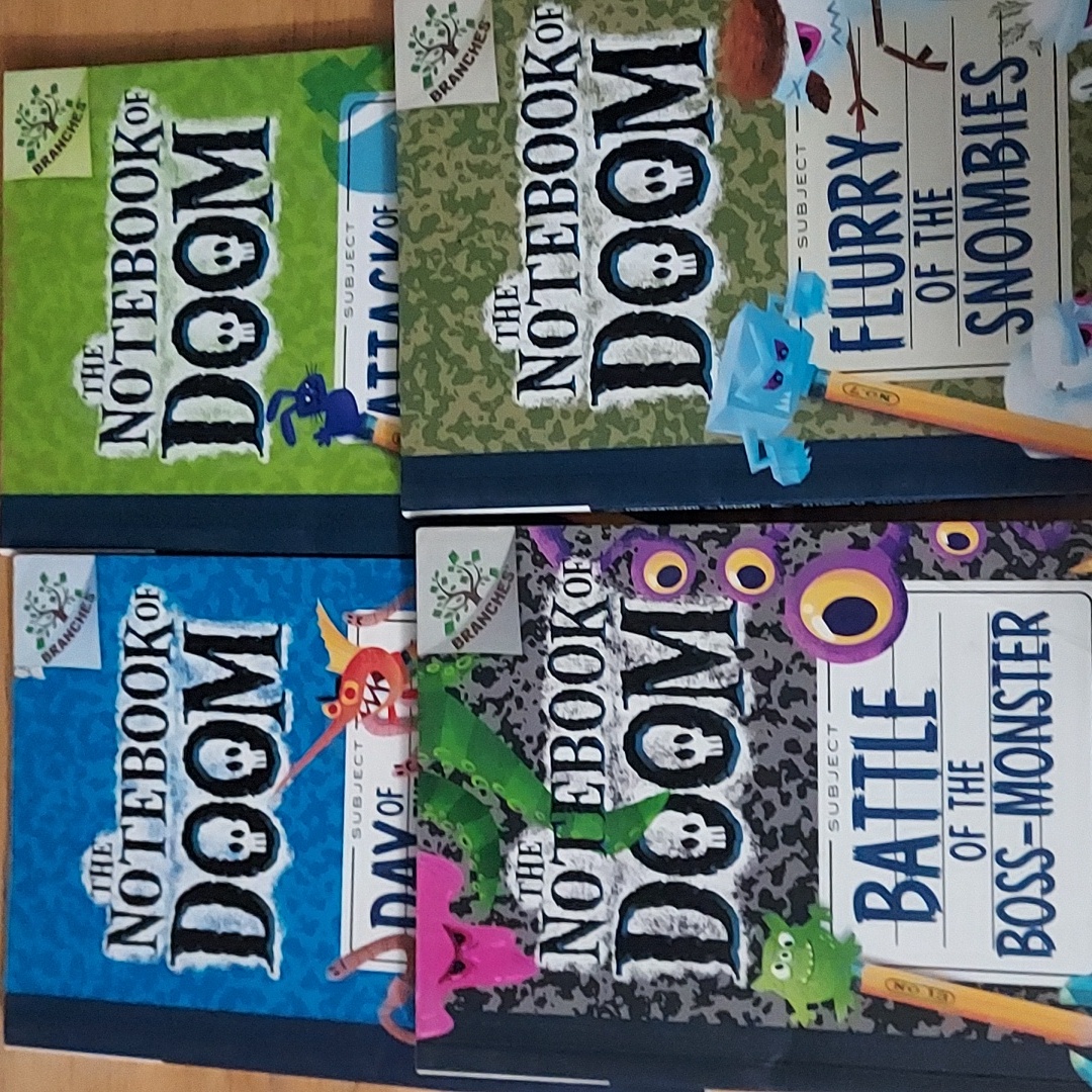 The Notebook Of Doom Book Bundle Series